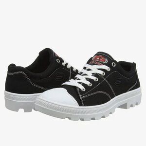 Skechers womens Roadies-true Roots Sneaker, Black, 8.5 US